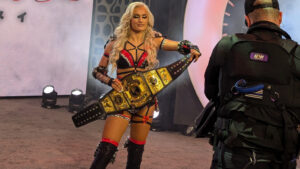 Mariah May makes her AEW entrance as the AEW Women's Champion