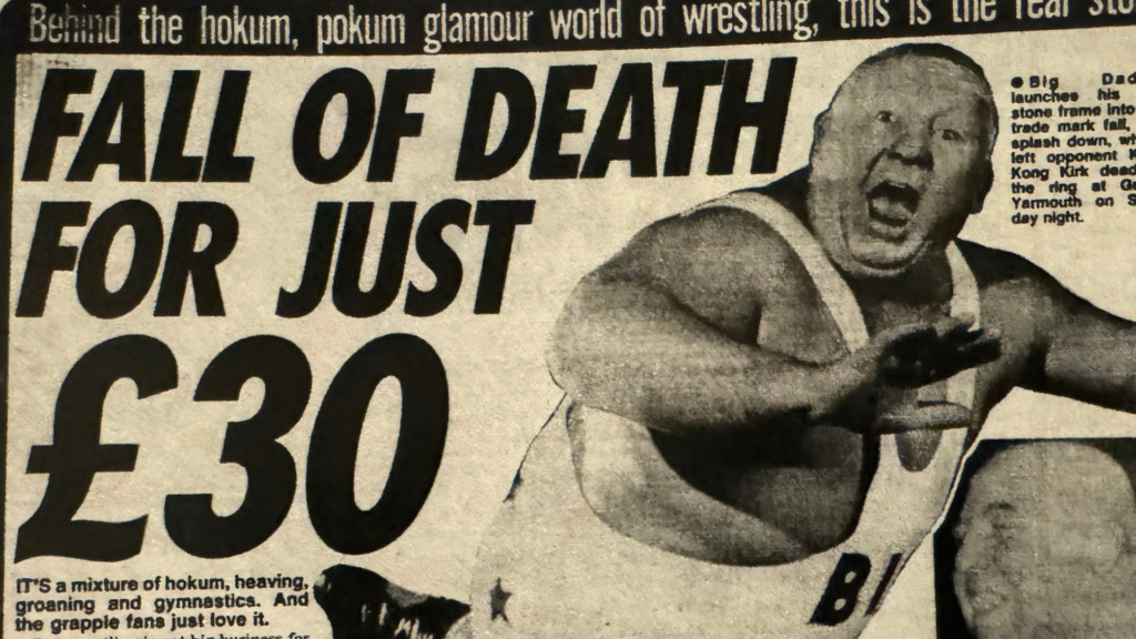 Big Daddy killed King Kong Kirk with his finishing move in a harrowing match